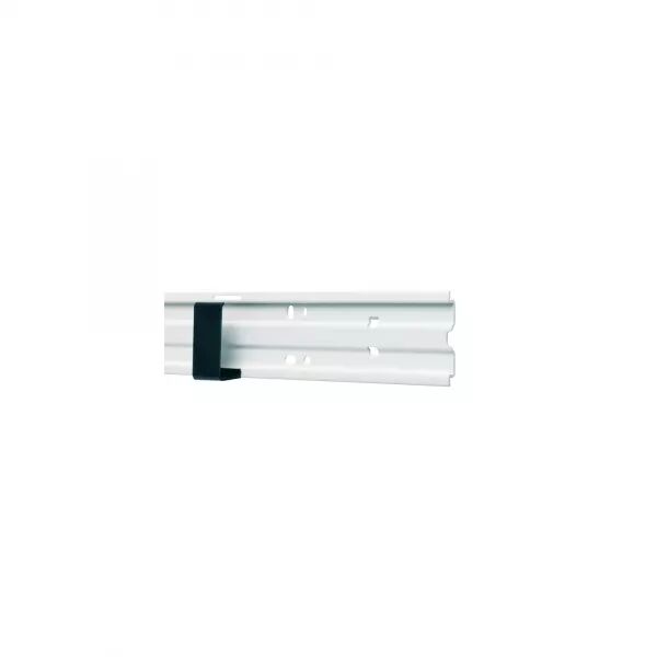 Base plane goulotte de climatisation Viaclim 70x60mm - Longueur 2m - PVC Blanc