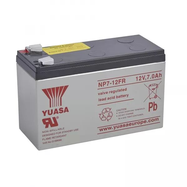 BATTERIE - 12VOLTS - 7AH- DIM : 151X100X65MM