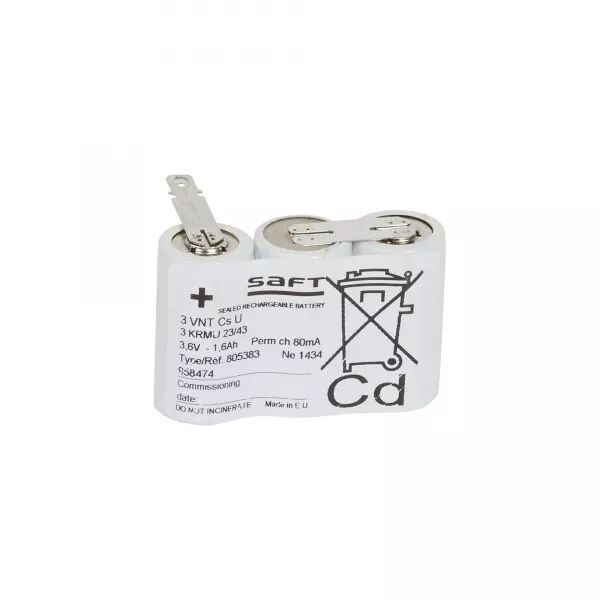BATTERIE NI-CD - POUR BAES+BAEH �VACUATION SATI ADRESSABLE R�F�RENCE 062560