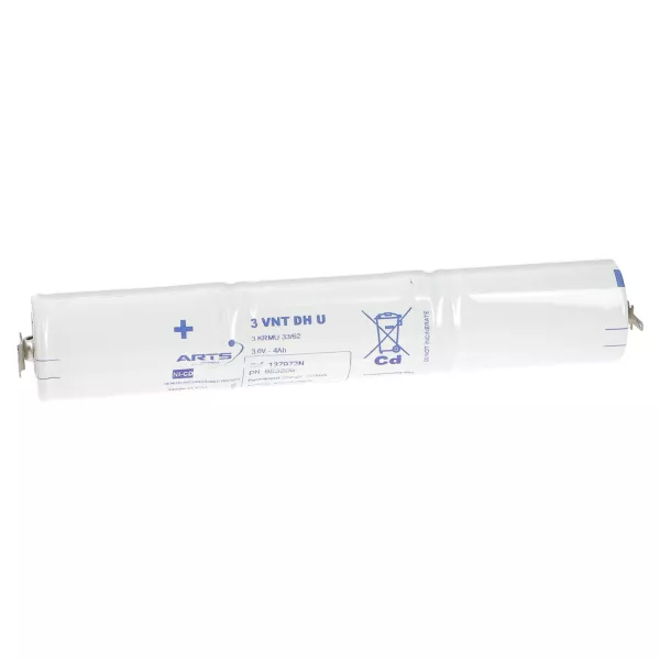 Batterie Ni-Cd 3 �l�ments assembl�s en baton de type VTD70 (953908)