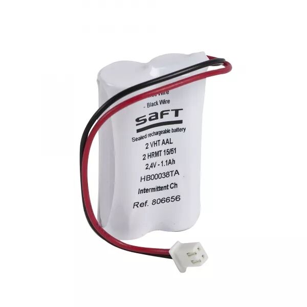 BATTERIE NI-MH 2,4V 1,1AH POUR BLOCS KICKSPOT �VACUATION, BAES + BAEH, BAEH ECO2