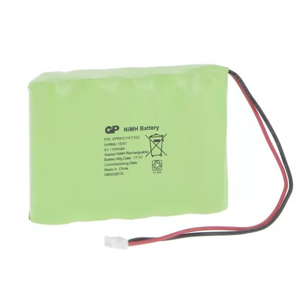 BATTERIE NI-MH 6V 1,1 AH POUR BAES ADRESSABLE ET SATI CONNECT�