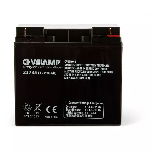 Batterie rechargeable au plomb 12V 18Ah