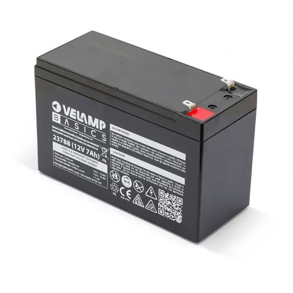 Batterie rechargeable au plomb 12V 7Ah. Connecteurs FASTON