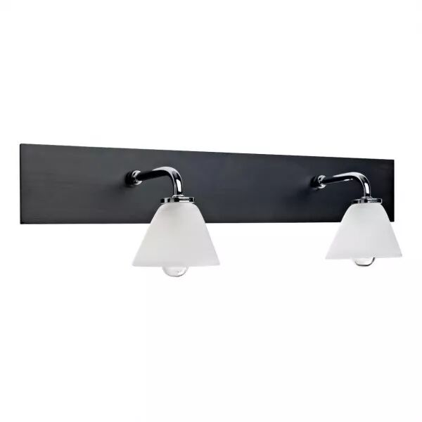 BEMOL 2 - Applique salle d\'eau G9 LED 2x 2,2W 2700K 250lm 15000h fournie, weng� (0770)