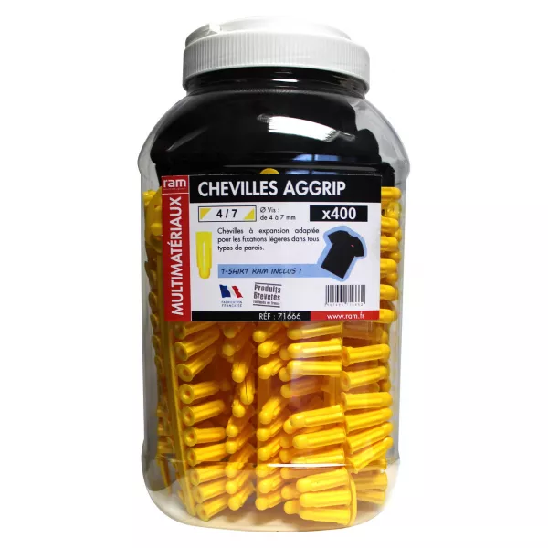 BIDON 400 CHEV AGGRIP 4/7 + TS (71666T)