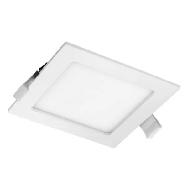 BJORK DOWNLIGHT ENCASTRE CARRE BLANC 6W 4000K-IRC80-IP44 400lm (300296)