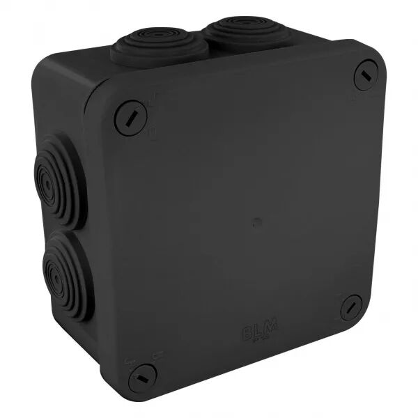 BLM - Boite OPTIBOX IP55 NOIR 1/4T.100x100x55 mm (515425)
