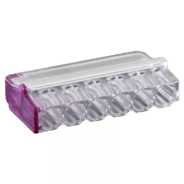 BLM - Borne Mini Connex 6 entr�es violet 0,5 � 2,5 mm� (420160)