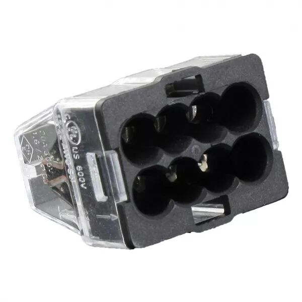 BLM - Borne Mini Connex 8 entr�es noir 0,5 � 2,5 mm� vrac (460080)