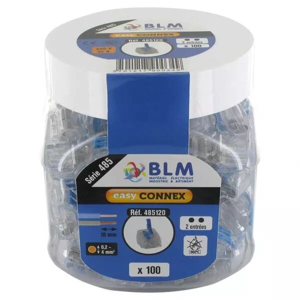 BLM - Connecteur � leviers  0.2-4 mm� 2 ent. (485120)