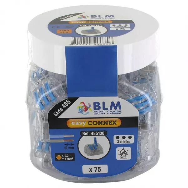 BLM - Connecteur � leviers  0.2-4 mm� 3 ent. (485130)