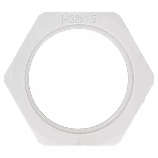 BLM - Ecrou Polyamide gris ISO 32 (102322)