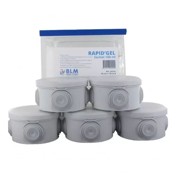BLM - Kit 5 btes 515209 + 5 Rapid\'Gel 160 ml (530160)