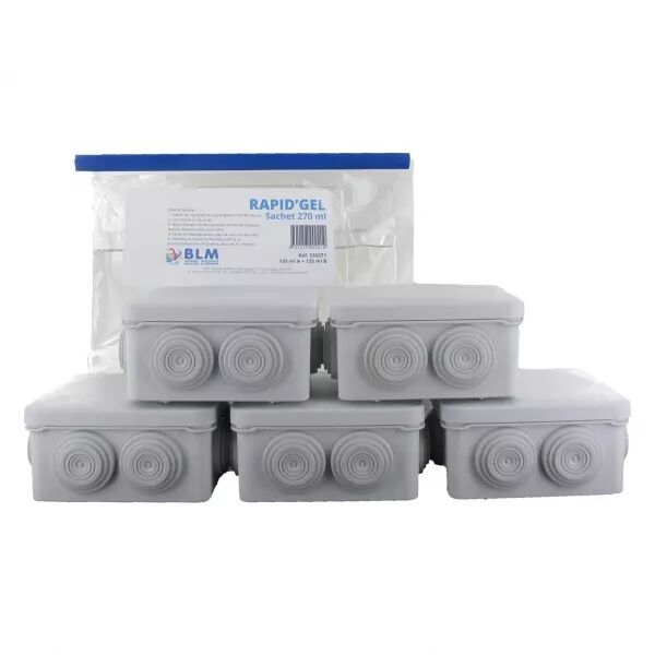 BLM - Kit 5 btes 515309 + 5 Rapid\'Gel 270 ml (530270)