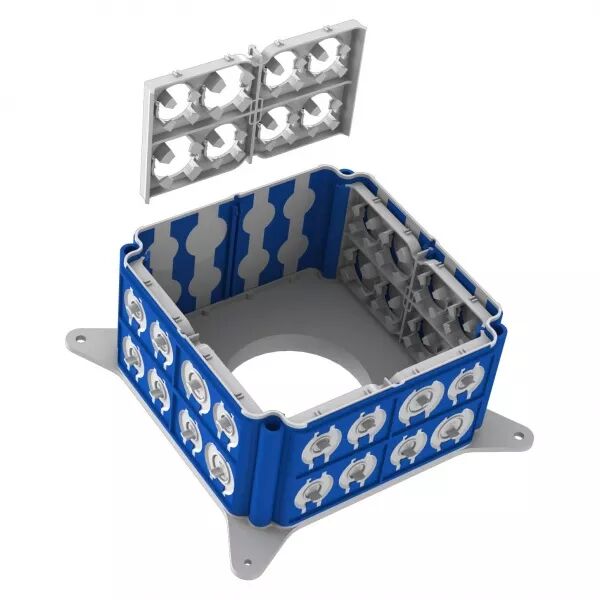 BLM - Lot de 25 MINIBOX No Air sortie D.86 180x180x85 (592188)
