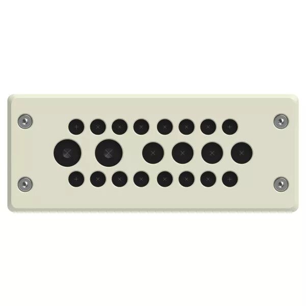 BLM - Plaque passe-c�ble 22 entr�es multiples (145022)