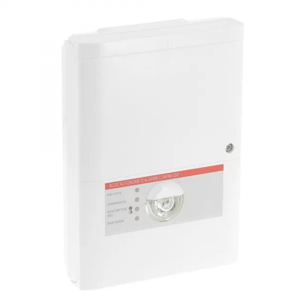 BLOC AUTONOME D\'ALARME LUMINEUX MANUEL BAAL TYPE MA POUR ALARME DE TYPE 3