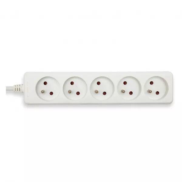 Bloc multiprise 5x16A, 1m H05VV-F3G1.0MM2, CE & NF