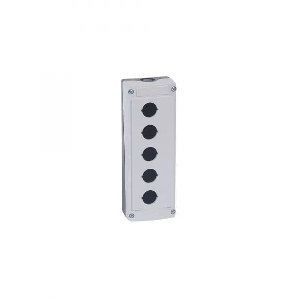 BO�TE � BOUTONS VIDE OSMOZ 5 TROUS - GRIS