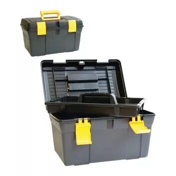 Bo�te � outils plastique 395 x 255 x 237mm (321122)