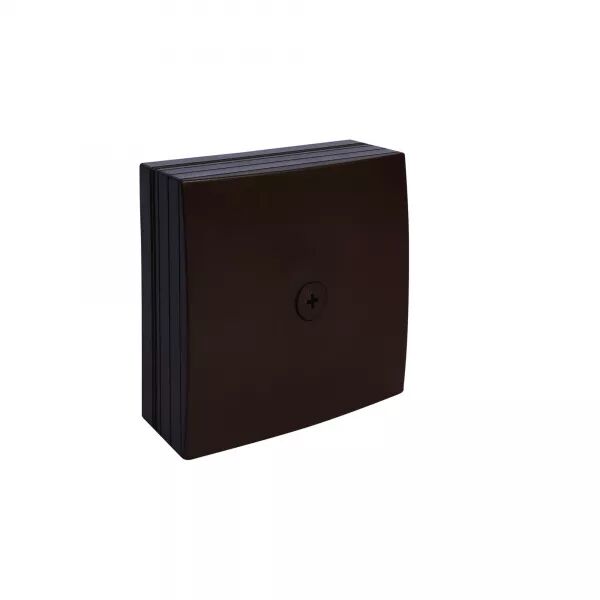 BO�TE DE D�RIVATION POUR MOULURE ATEHA 115X115MM MARRON