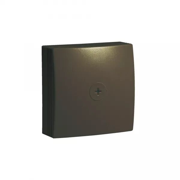 BO�TE DE D�RIVATION POUR MOULURE ATEHA 75X75MM MARRON