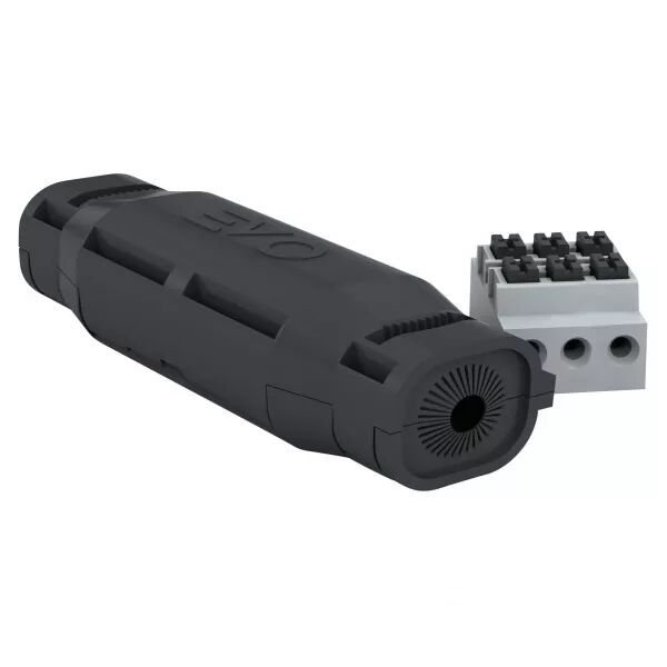Boite de jonction 0,6/1Kv, 24 A IP68 avec gel et connecteur 3P 1,5-2,5 mm� (232204)