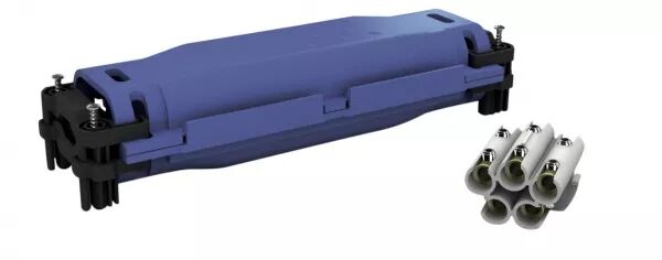 BOITE DE JONCTION 0,6/1KV, IPX8, AVEC GEL ISOLANT ET CONNECTEURS. 5 P 1,5-6,0MM�