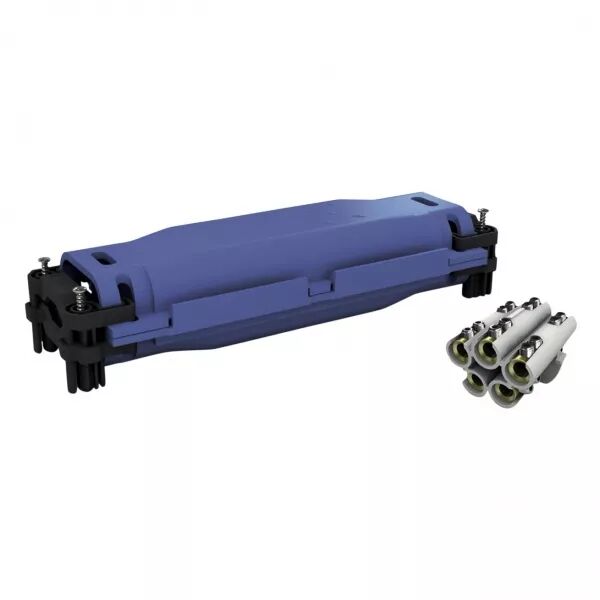 Boite de jonction 0,6/1kV, IPX8, avec gel isolant et connecteurs. 5 P 6-25mm� (232014)
