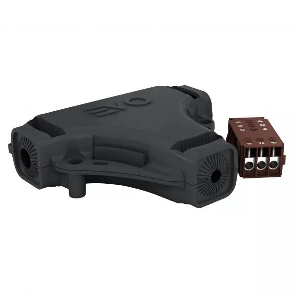 Boite de jonction en T 0,6/1kV, 24A IP68, connecteur 3P 1-2,5mm� (232214)