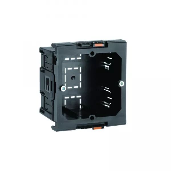 BO�TE DE MONTAGE SIMPLE POUR APPAREILLAGE ENTRAXE 60MM GOULOTTE ENCASTR�E BKIS