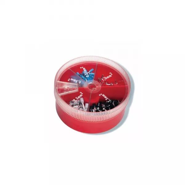 BO�TE DE S�LECTION DE 400 DOUILLES TERMINALES ISOL�ES 0,5-2,5MM�