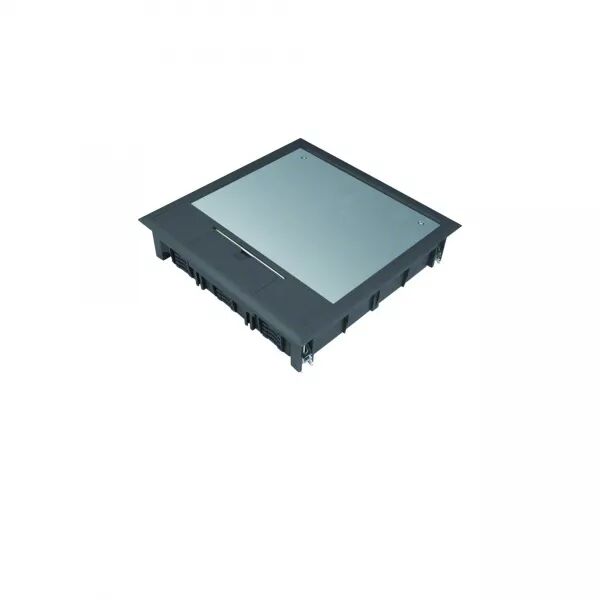 BO�TE DE SOL CARR�E 24 MODULES REV�TEMENT 5MM MAX NOIR