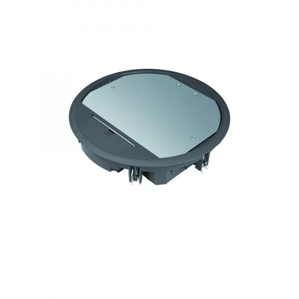 BO�TE DE SOL RONDE 24 MODULES DIAM 325MM ENCASTREMENT DIAM 306MM NOIRE