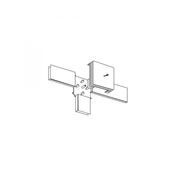 Bo�te d�rivation Keva et Viadis-Hauteur 32mm-Largeur 80mm-Profondeur 80mm-Gris
