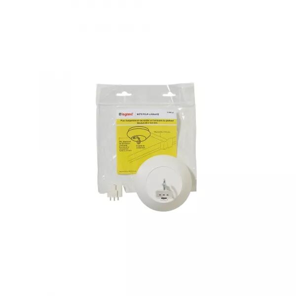 BO�TE POUR LUMINAIRE POUR MOULURE 20X12,5MM
