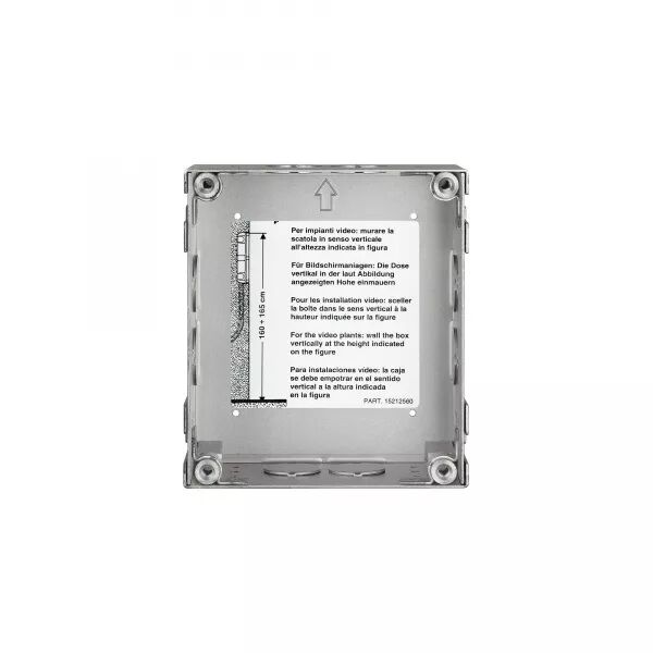 BO�TIER � ENCASTRER ANTI-ARRACHEMENT SFERA ROBUR 1 MODULE