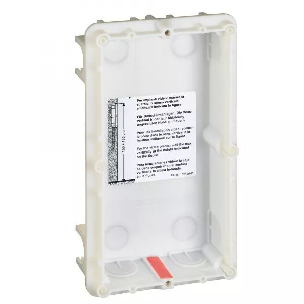 BO�TIER � ENCASTRER LINEA, SFERA NEW ET SFERA - 2 MODULES
