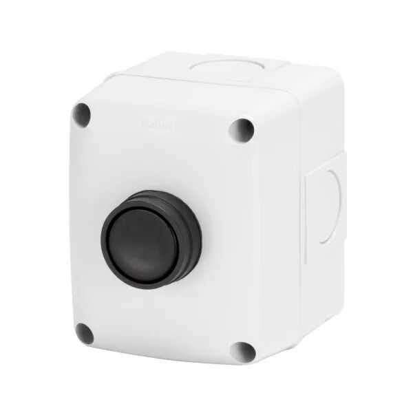 BO�TIER COMPLET AVEC OP�RATEUR - 1 POSTE - 1NO 1NF - G�NERIQUE - IP66 - GW27201