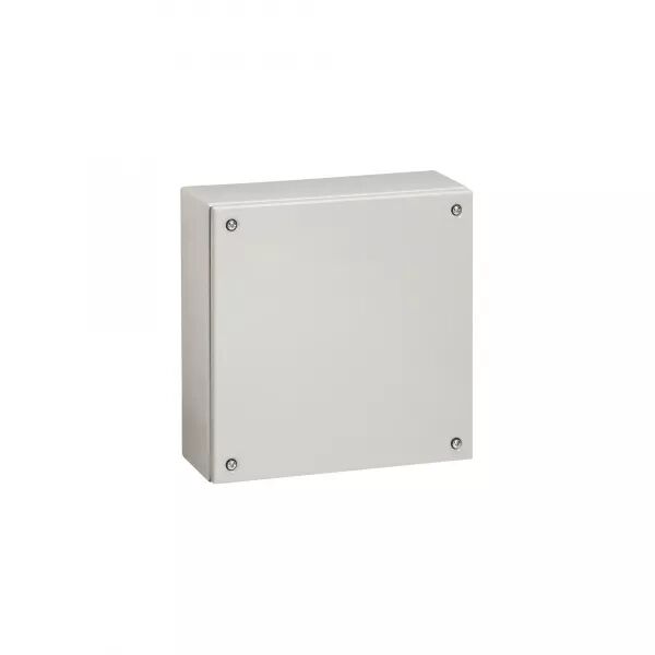 BO�TIER INDUSTRIEL ATLANTIC M�TAL CARR� IP66 IK10 - 150X150X80MM - RAL7035