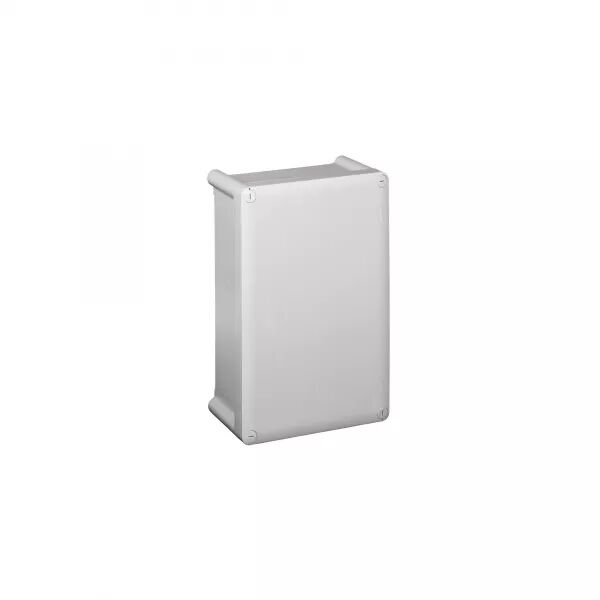 BO�TIER INDUSTRIEL PLASTIQUE IP55 IK07 - 130X75X74MM - COUVERCLE OPAQUE -RAL7035