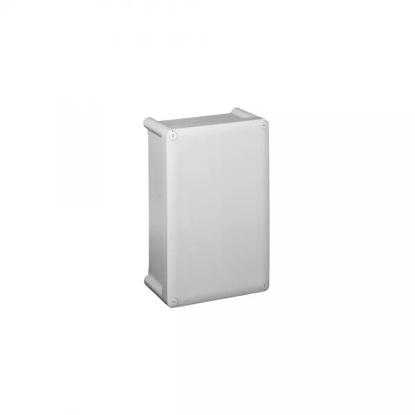 BO�TIER INDUSTRIEL PLASTIQUE IP55 IK07 COUVERCLE OPAQUE 360X270X124MM - RAL7035