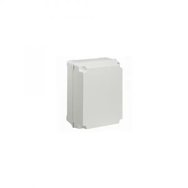 BO�TIER INDUSTRIEL PLASTIQUE IP55 IK08 COUVERCLE OPAQUE 2 VERROUS 359X265X154MM