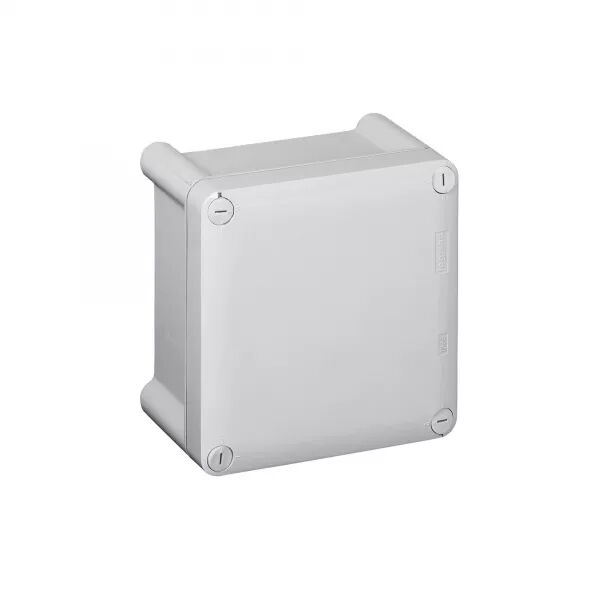 BO�TIER INDUSTRIEL PLASTIQUE IP66 IK08 - 130X130X74MM AVEC COUVERCLE OPAQUE