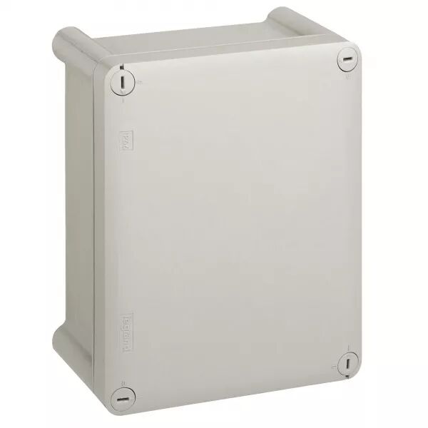 BO�TIER INDUSTRIEL PLASTIQUE IP66 IK08 - 155X110X74MM AVEC COUVERCLE OPAQUE