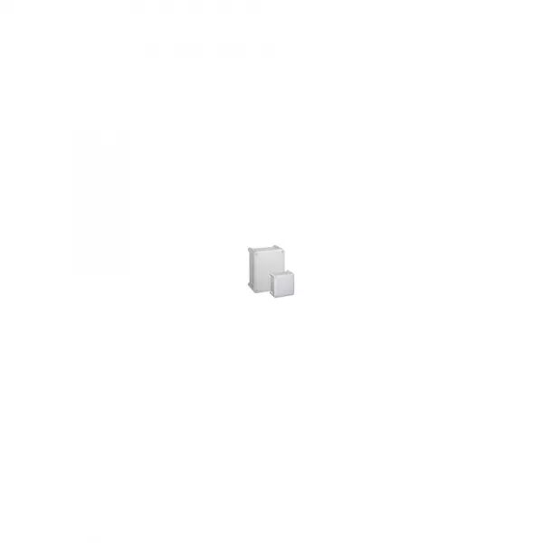 BO�TIER INDUSTRIEL PLASTIQUE IP66 IK08 - 180X140X86MM AVEC COUVERCLE OPAQUE
