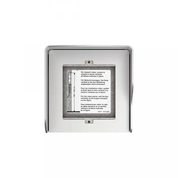 BO�TIER MURAL SFERA NEW - 1 MODULE ALLMETAL