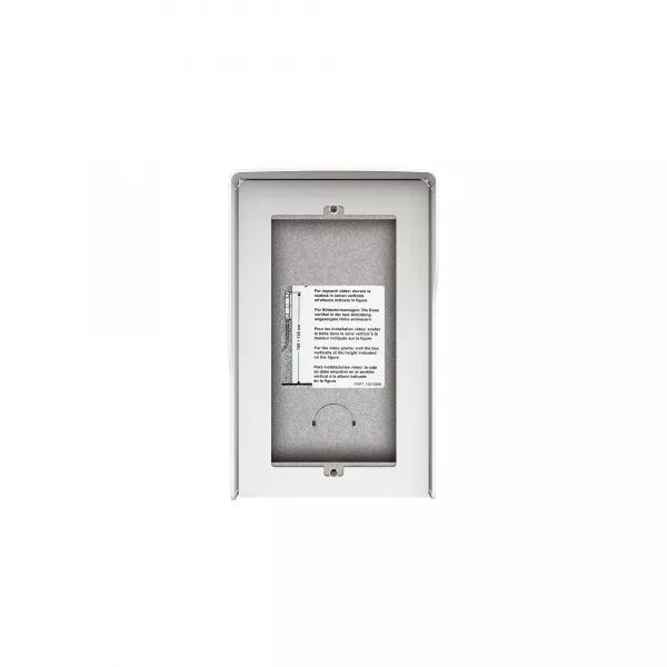 BO�TIER MURAL SFERA NEW - 2 MODULES ALLWHITE