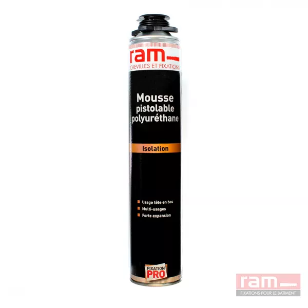 BOMBE MOUSSE PU PISTOLABLE 750ml (63837)